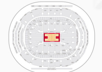 Air Canada Centre Basketball Seating Chart