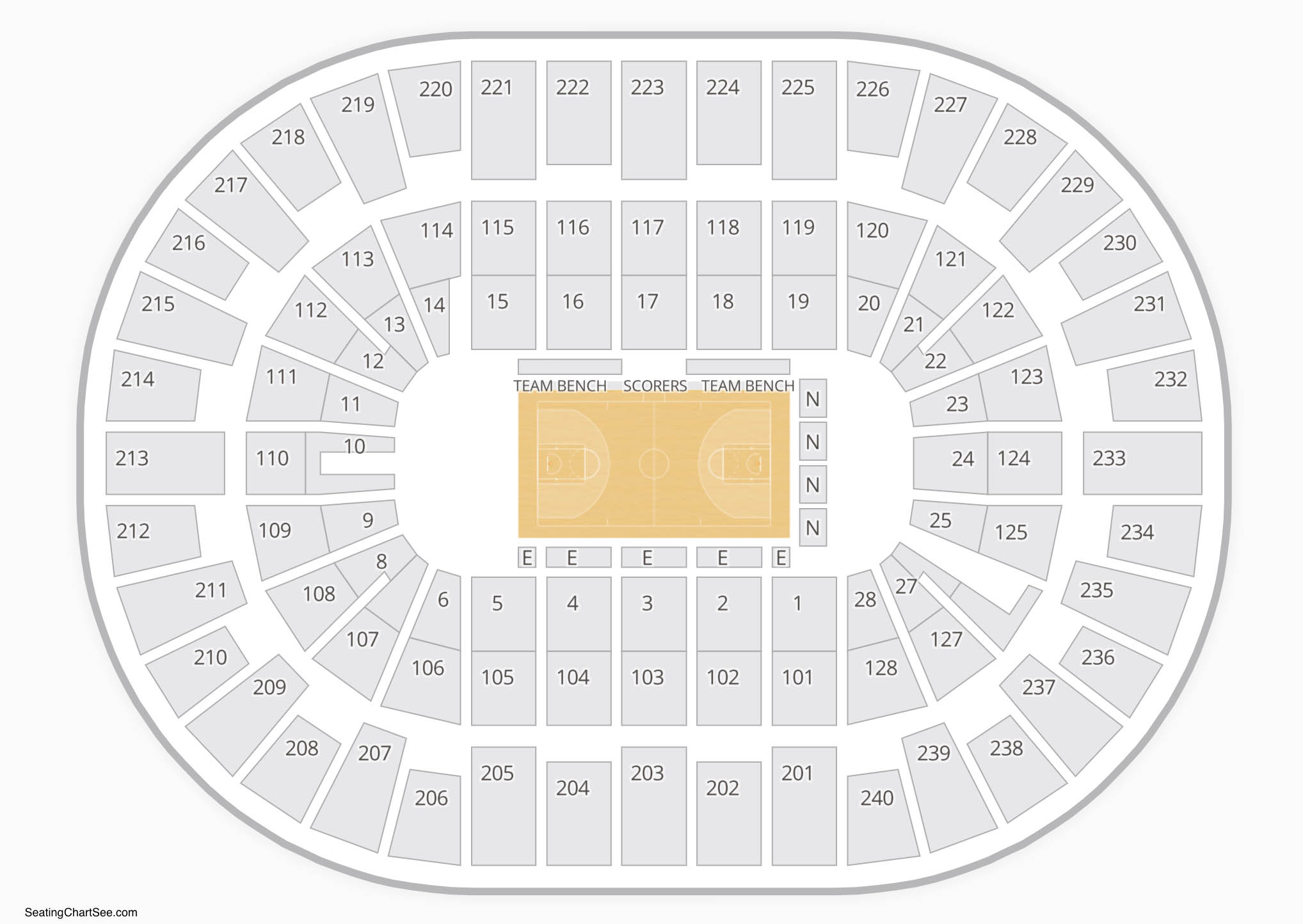 Brooklyn Nets Seating Chart  