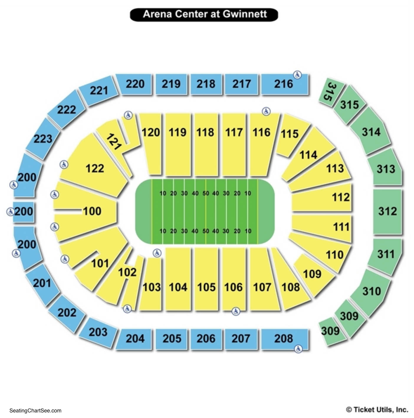 Extra Mile Arena Seating Chart