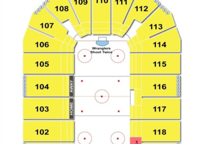 Orleans Arena Hockey Seating Chart