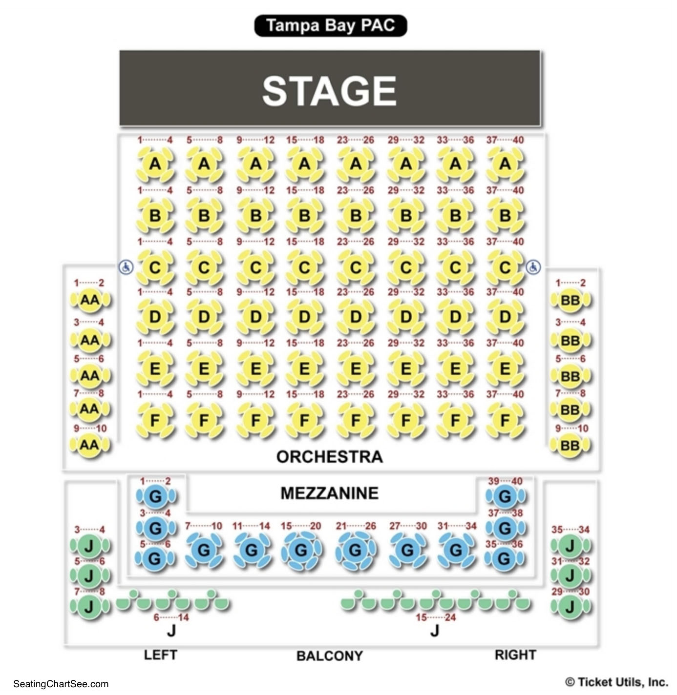 Straz Center Seating Chart Lion King Elcho Table
